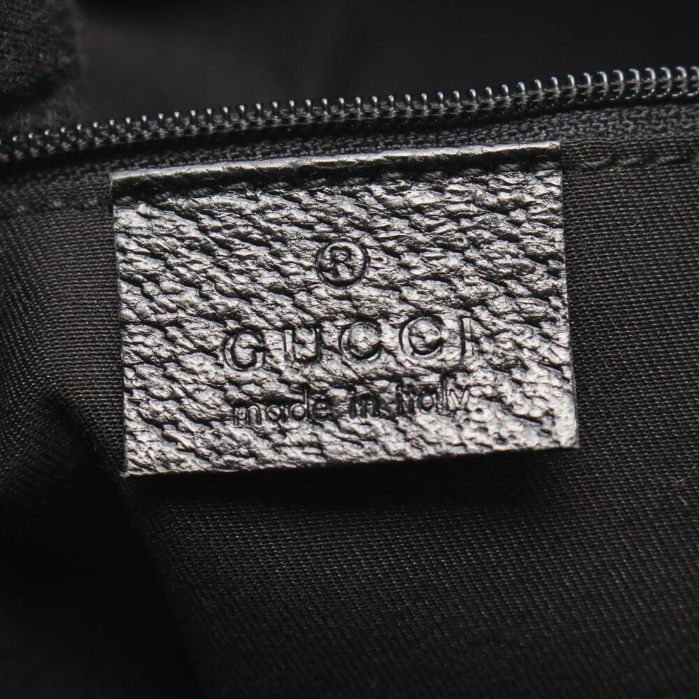 GUCCI Black Leather Shoulder Bag - Picture 4 of 8